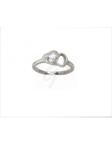 ANELLO PLACCATO ARGENTO N 8 .
