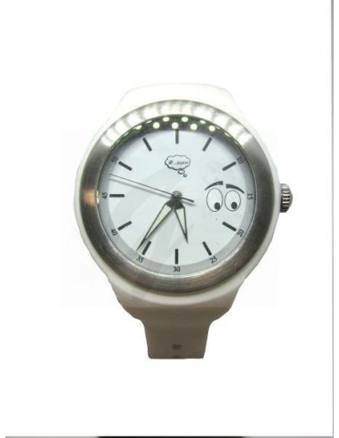 OROLOGIO QUARZO ACCIAIO SILICONE ICON...