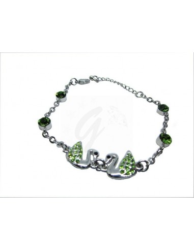 BRACCIALE CRISTALLO CIGNO.