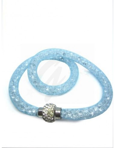 BRACCIALE DOPPIO /COLLANA CRISTALLI...