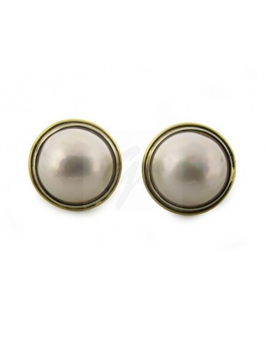 COPPIA ORECCHINI ORO G. 750/1000 CON...
