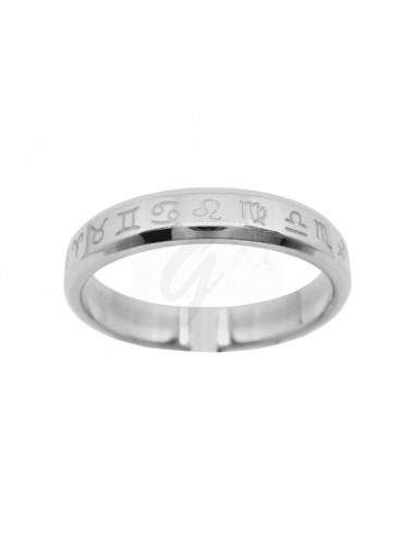 ANELLO  ACCIAIO MODELLO DISEGNI...