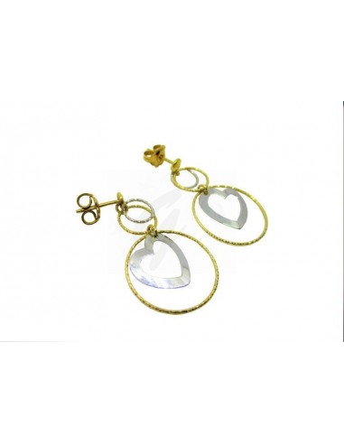 COPPIA ORECCHINI ORO BG 750/1000...