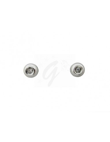 COPPIA ORECCHINI ORO B. 750/1000...