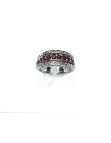 ANELLO ORO B 750/1000 FASCIA CON...