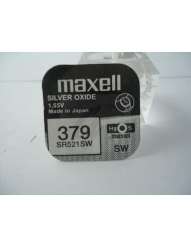 PILA MAXELL  379 - CONFEZIONE DA 10...