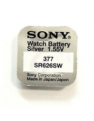 PILA SONY 377 - CONFEZIONE DA 10 PEZZI