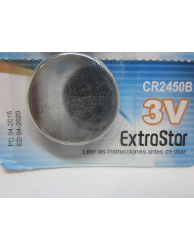 PILA EXTRASTAR CR2450B - CONFEZIONE...
