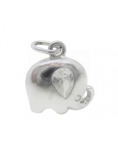 CIONDOLO ARGENTO 925/1000  ELEFANTE...