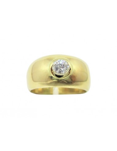 ANELLO ORO G. 750/1000 CON DIAMANTE...