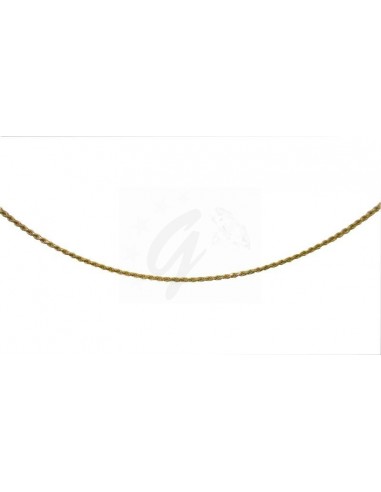 COLLANA ORO G 750/1000 TORCHON DONNA...