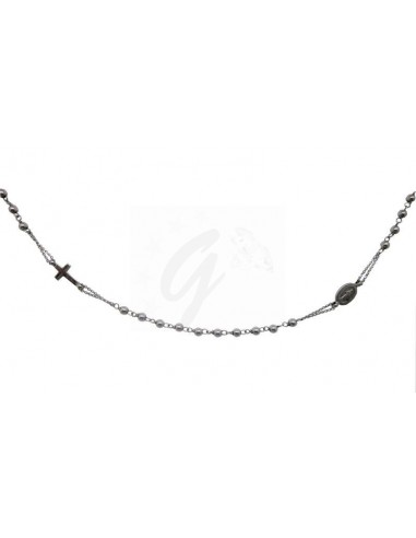 COLLANA ORO B. 750/1000  ROSARIO CM. 45