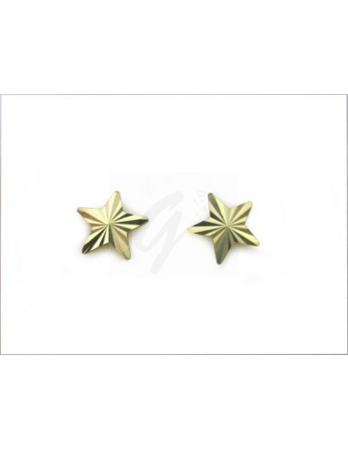 COPPIA ORECCHINI ORO G. 750/1000  STELLA