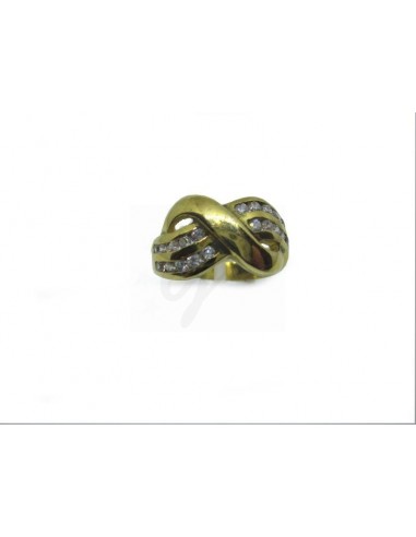ANELLO ORO G. 750/1000  MIS 16