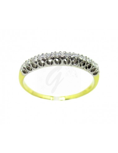 ANELLO ORO G/B. 750/1000 N°12...
