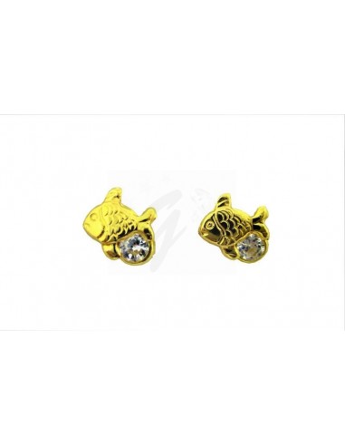 COPPIA  ORECCHINI ORO G 750/1000...