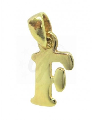 CIONDOLO ORO G. 750/1000 LETTERA F