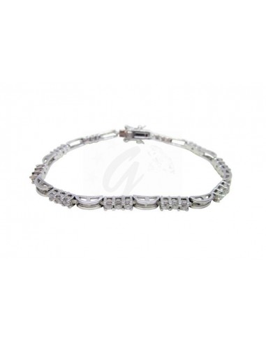 BRACCIALE ARGENTO 925/1000 TENNIS...