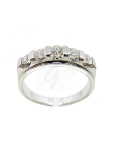 ANELLO  ORO  B  750/1000   RIVIERE...