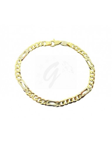 BRACCIALE  ORO  G/B 750/1000 MAGLIA...