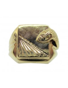 Anello uomo oro giallo usato