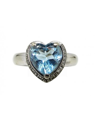 ANELLO ORO B. 750/1000  CUORE...