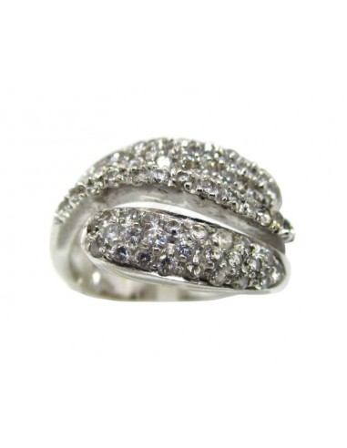 ANELLO ORO B. 750/1000  FASCIA...