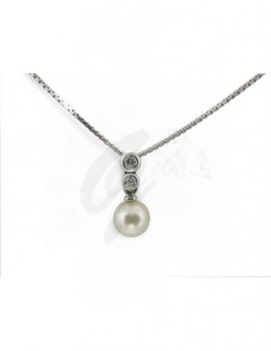 COLLANA ORO B. 750/1000  MAGLIA...