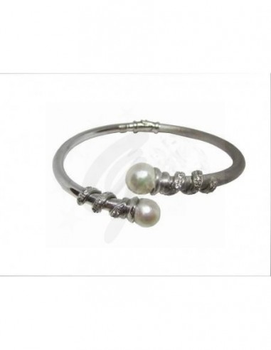 BRACCIALE  ORO B. 750/1000  RIGIDO...