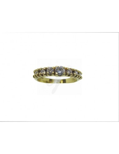 ANELLO ORO G. 750/1000  RIVIERE...