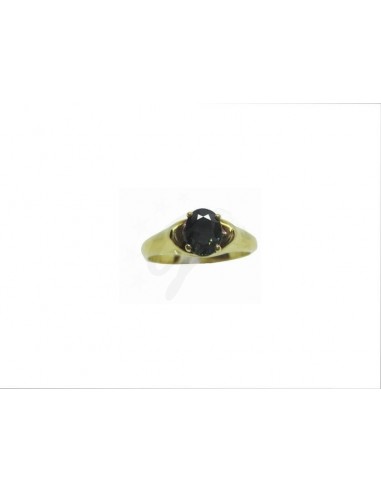 ANELLO ORO G. 750/1000  CON ZIRCONE...