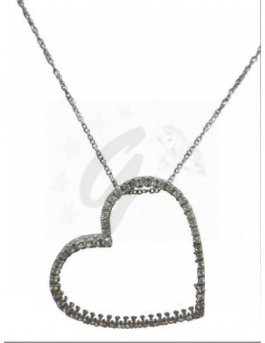 COLLANA ORO B. 750/1000  CIONDOLO...