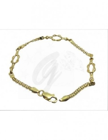 BRACCIALE ORO G.750/1000 MAGLIA A...
