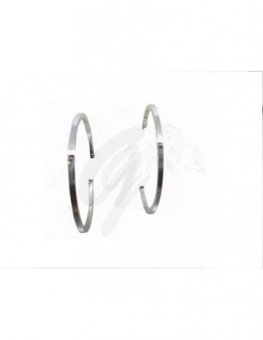COPPIA ORECCHINI  ORO B. 750/1000...