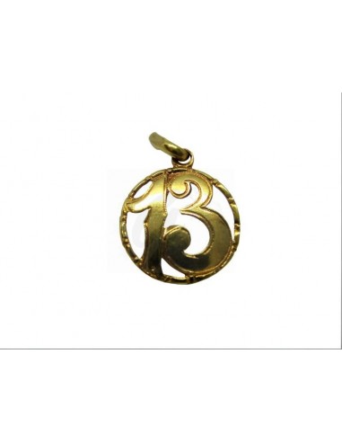 CIONDOLO ORO G.750/1000  TREDICI