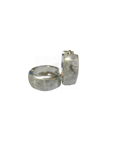 COPPIA ORECCHINI ORO B. 750/1000 CERCHI