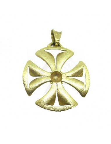 CIONDOLO ORO G. 750/1000 CROCE CON...