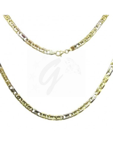 COLLANA ORO B.G. 750/1000 MAGLIA 3+1...