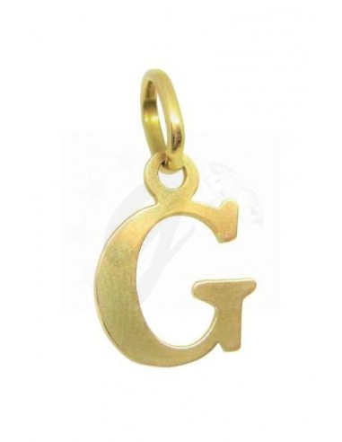 CIONDOLO ORO G. 750/1000  LETTERA G