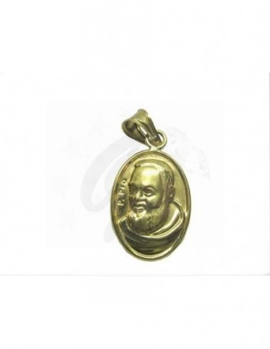 CIONDOLO ORO G 750/1000  PADRE PIO