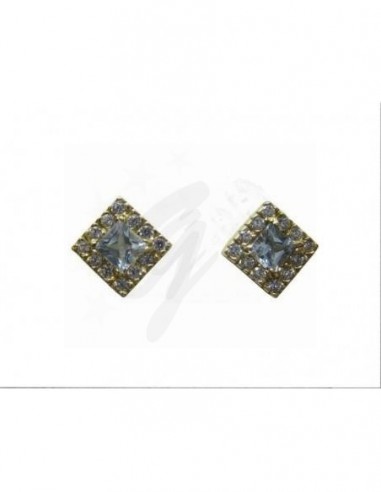 COPPIA ORECCHINI  ORO G. 750/1000...