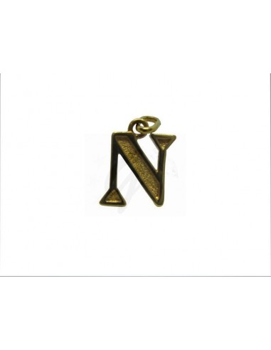 CIONDOLO ORO G. 750/1000  LETTERA N