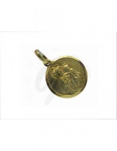 CIONDOLO ORO G. 750/1000  MADONNA CON...