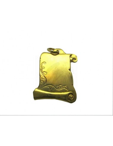 CIONDOLO  ORO G. 750/1000 PERGAMENA