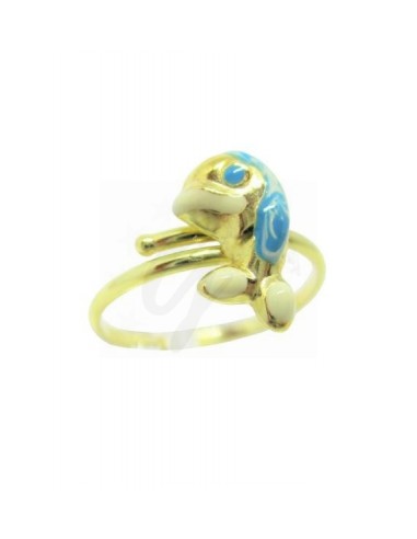 ANELLO ORO G. 750/1000 DELFINO...