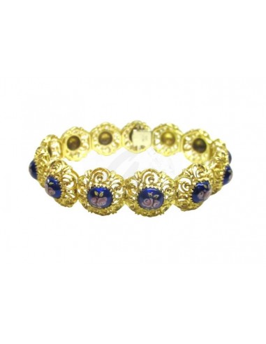 BRACCIALE ORO G. 750/1000 CON SMALTI...