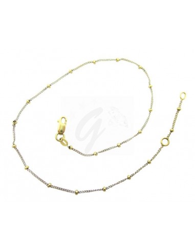 CAVIGLIERA  ORO B/G 750/1000 MAGLIA...