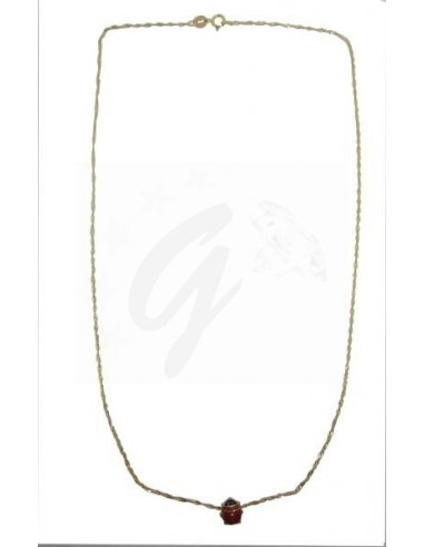 COLLANA ORO G- 750/1000 CON CIONDOLO...