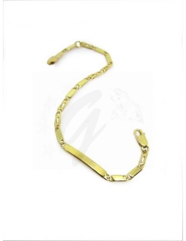BRACCIALE ORO G 750/1000 PIASTRINA....