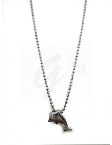 COLLANA ORO B 750/1000  DELFINO  CON...